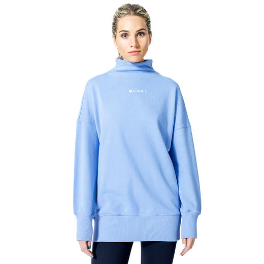 全配色  | 长后拉链LOGO卫衣 LONG SWEATSHIRT 秋冬运动休闲罩衫 商品图3