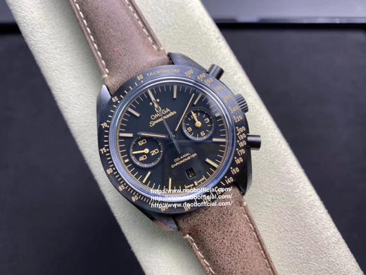 OM 超霸系列 “月之暗面”          V2版本 荣耀回归  OM自主研发自制9300机芯3点盘为【12小时】和【60分钟】累积计时盘，所有功能及外观均按照原版 商品图6