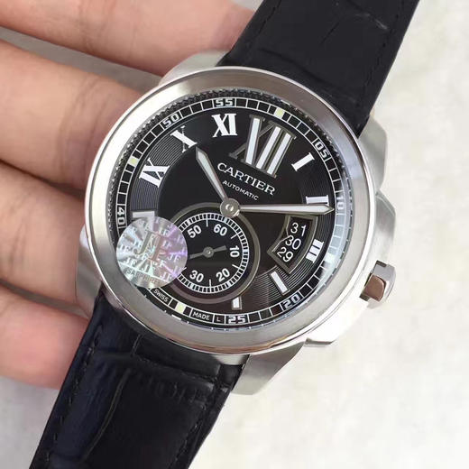 JF精品 卡地亚卡历博、升级版 强势推出！1比1原装开模 搭载复制原版1904-PS MC机芯 双面电透膜蓝宝石水晶玻璃 日历盘字体和原版一致，壳套做工精致！绝对是精品中的精品！ 商品图14