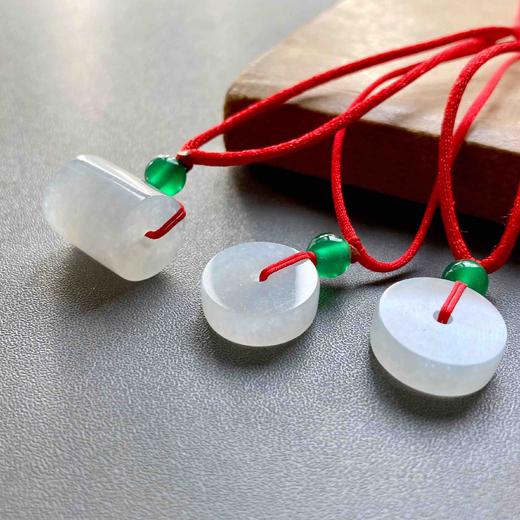 糯冰种翡翠路路通买一送二 商品图2