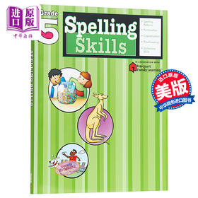 【中商原版】Flash Kids拼写技能五年级英文原版Spelling Skills Grade 5 辅导练习册