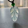 冰种淡晴水翡翠叶子 商品缩略图8
