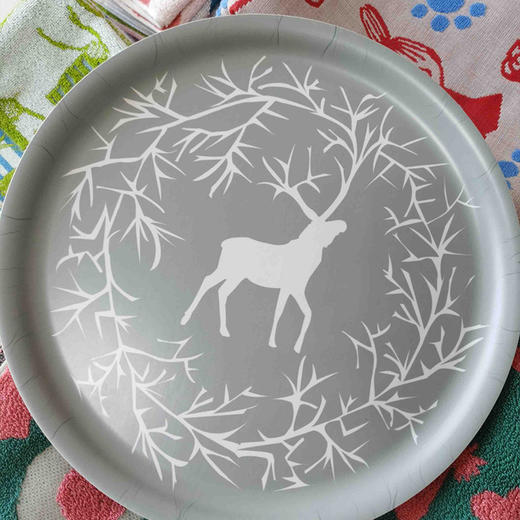 芬兰muurla木质托盘 水杯盘 水果盘 茶盘 餐桌上放杂物等  |百里居 商品图7