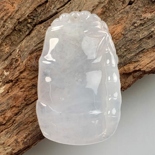 派瑞翡翠 翡翠挂件 糯种 无色 商品图1