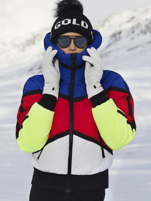 Goldbergh - Mondriaan Ski Jacket Ladies Woven - Rainbow - 女装 - 滑雪夹克 - 彩色 商品图2