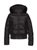 Goldbergh - Aura Jacket Real Fox Fur Ladies Woven - BLACK - 女装 - 滑雪夹克 - 黑色 商品缩略图0