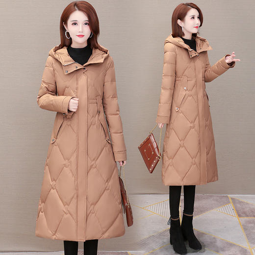 YWE-SH-20B53A时尚白鸭绒羽绒服 商品图2