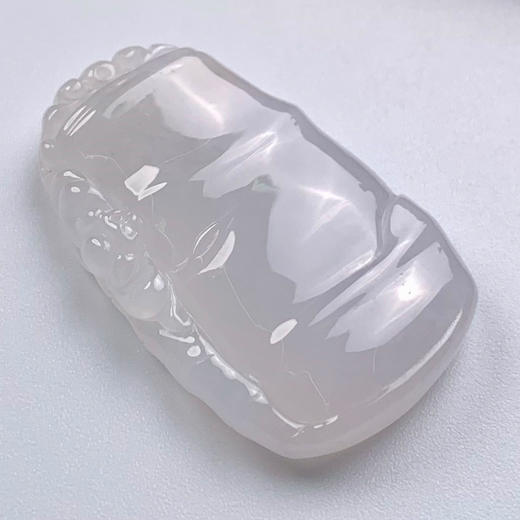 派瑞翡翠 翡翠挂件 糯种 无色 商品图3