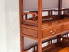 红桥红  家具严选  缅甸花梨（大果紫檀）  【198双抽屉 罗锅枨围栏 明式书架】 商品缩略图4