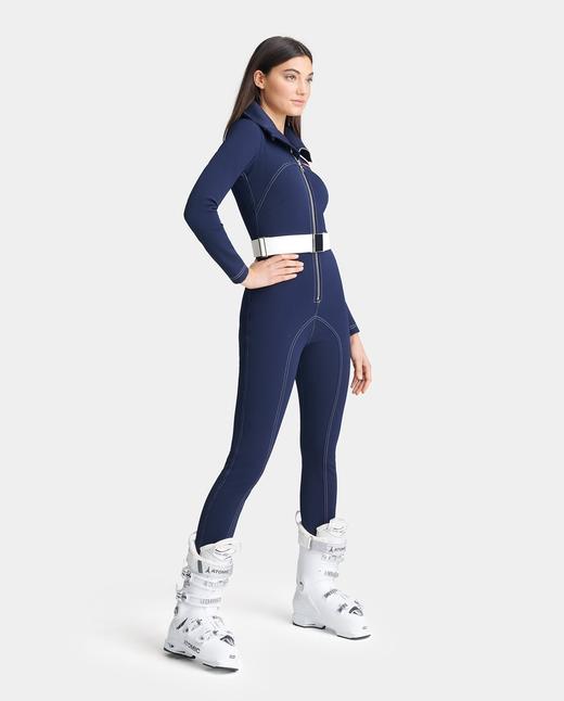 Cordova - Les Arcs Ski Suit With Stichings  - Blue 女装 连体滑雪服 蓝色 商品图2