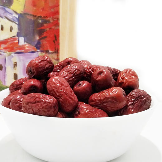 新疆若羌有机精品枣 自然成熟吊干红枣 甘甜醇香 开袋即食 商品图1