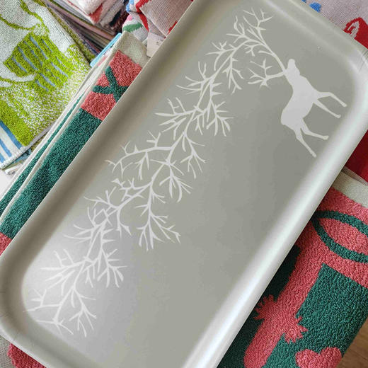 芬兰muurla木质托盘 水杯盘 水果盘 茶盘 餐桌上放杂物等  |百里居 商品图9