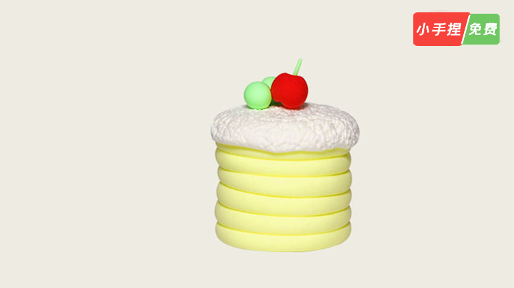 千层蛋糕丨粘土教程