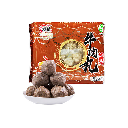 【5折购】潮禧牛筋/牛肉丸 250g/袋，保质期12个月，冷冻保存 商品图2
