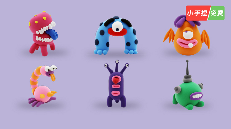 怪兽大作战 粘土教学丨梦想派出品