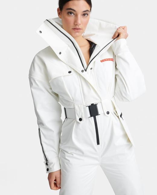 Cordova - Teton Oversize Dropped Shoulder Ski Suit - White 女装 连体滑雪服 白色 商品图6