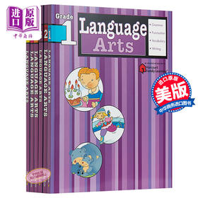 预售 中商原版 Flash Kids语言艺术 6册英文版 Language Arts 英语语法 Harcourt Family Learning 教材教辅 家庭英文学习练习册