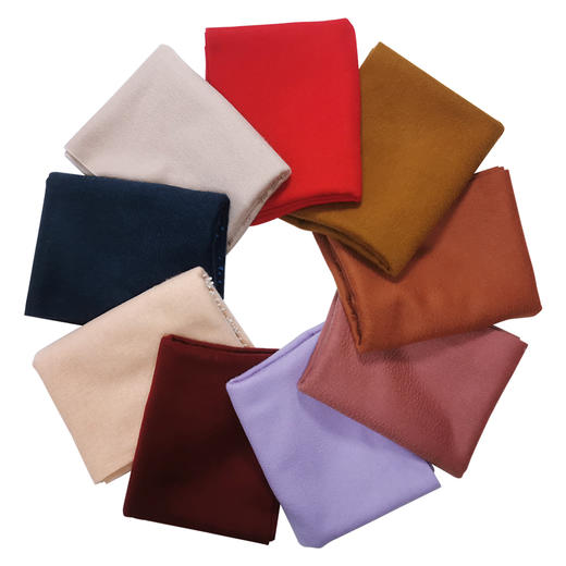 优品堂“奢靡春意”100%羊绒“软黄金”高档精品礼品围巾披肩两用 商品图2