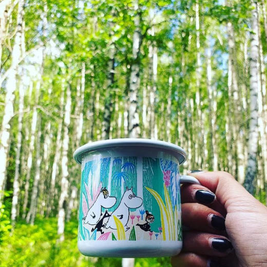 芬兰muurla搪瓷杯 姆明系列370ml多款 欧洲美学典范 童趣而复古 芬兰进口 马克杯 |百里居 商品图3