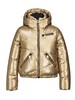 Goldbergh - Balloon, Ladies Knitted Jacket - Gold - 女装 - 滑雪夹克 - 金色 商品缩略图1