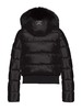 Goldbergh - Aura Jacket Real Fox Fur Ladies Woven - BLACK - 女装 - 滑雪夹克 - 黑色 商品缩略图1
