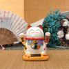 金石工坊太阳能招财猫小摆件办公室迷你摇手可爱小猫自动招手 商品缩略图5