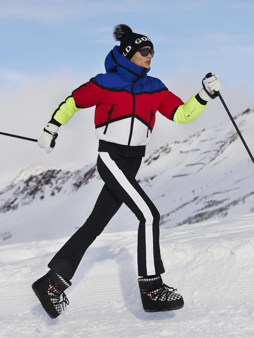 Goldbergh - Mondriaan Ski Jacket Ladies Woven - Rainbow - 女装 - 滑雪夹克 - 彩色 商品图0