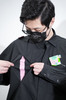 贡缎斜领衬衣-十点睡觉X张宇飞 商品缩略图3