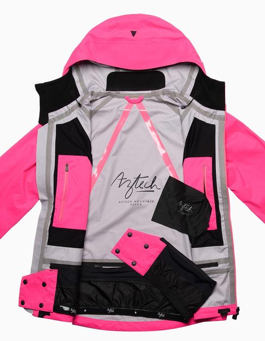 Aztech Mountain - HAYDEN 3L SHELL JACKET 女装 滑雪夹克 粉红色 商品图1