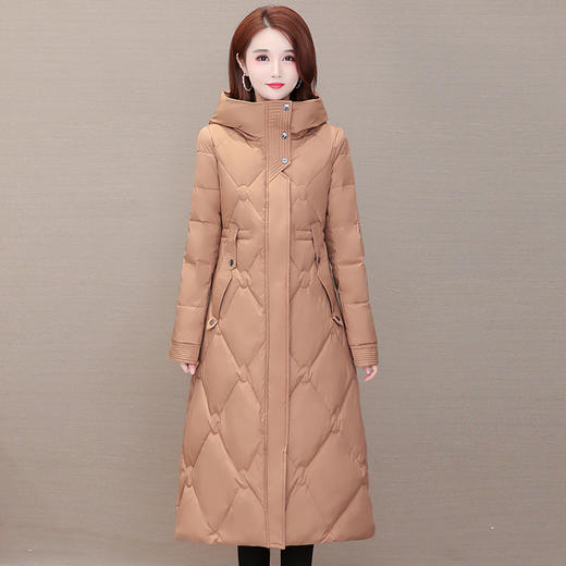 YWE-SH-20B53A时尚白鸭绒羽绒服 商品图0