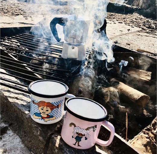 muurla搪瓷杯 长袜子皮皮儿系列 芬兰原装进口咖啡杯马克杯水杯 150ml 250ml 370ml |百里居 商品图3