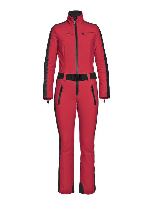 Goldbergh - Phoenix Jumpsuit Ladies Knitted - Red - 女装 - 连体滑雪服 - 红色 商品图1
