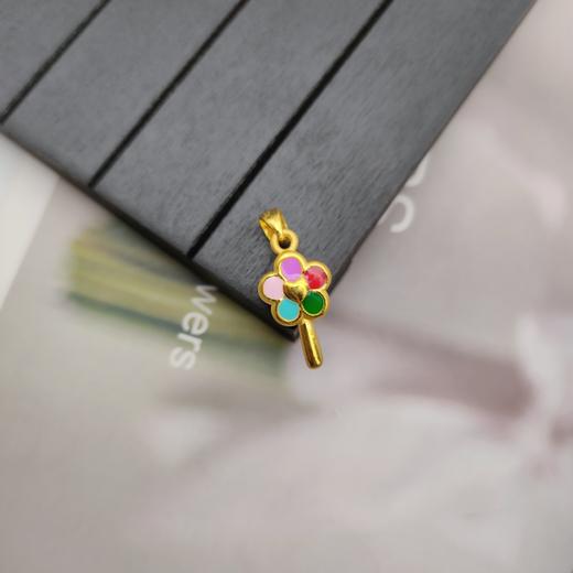 足金吊坠,2.22克,工费:30元/克 商品图1