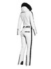 Goldbergh - Empress Jumpsuit Real Fox Fur Ladies Knitted - White - 女装 - 连体滑雪服 - 白色/黑色 商品缩略图2