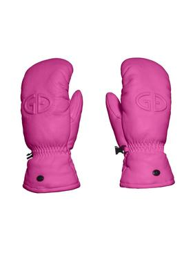 Goldbergh - Hilja Leather Mitten - Pink - 女装 - 滑雪手套 粉红色