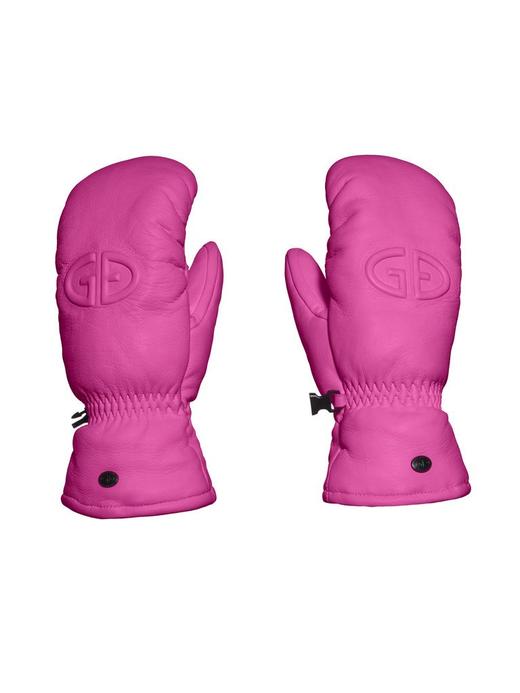 Goldbergh - Hilja Leather Mitten - Pink - 女装 - 滑雪手套 粉红色 商品图0