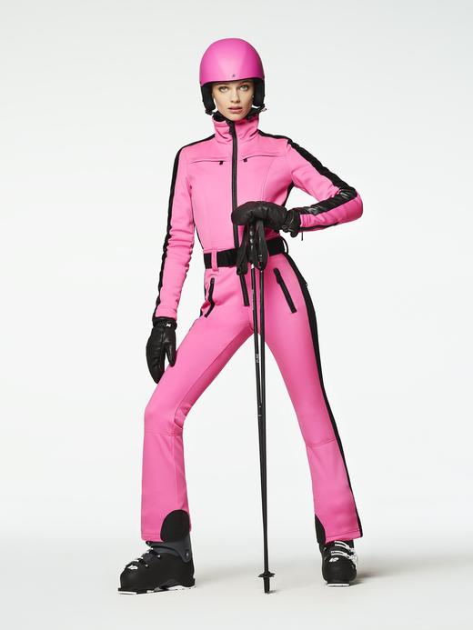 Goldbergh - Phoenix Jumpsuit Ladies Knitted - Pink - 女装 - 连体滑雪服 - 粉红色 商品图1
