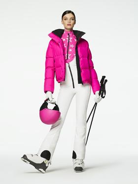 Goldbergh - Shorty, Ladies Woven Jacket - Pink - 女装 - 滑雪夹克 - 粉红色