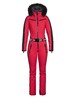 Goldbergh - Empress Jumpsuit Real Fox Fur Ladies Knitted - Red - 女装 - 连体滑雪服 - 红色 商品缩略图1