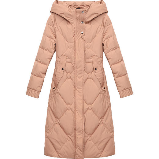 YWE-SH-20B53A时尚白鸭绒羽绒服 商品图4