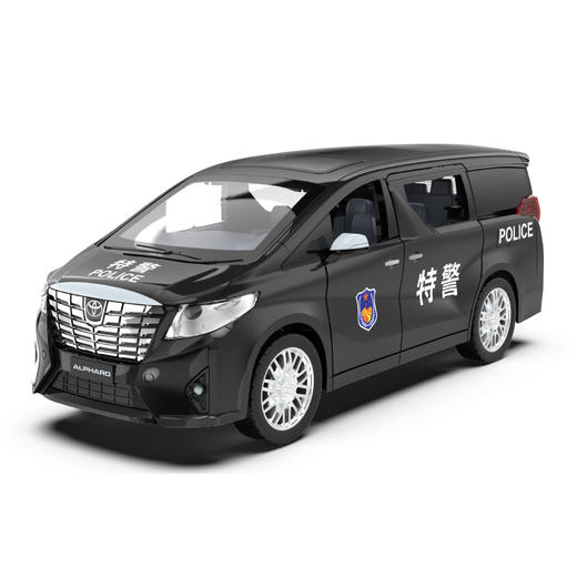 【城市英雄】1:29丰田埃尔法警车 商品图4