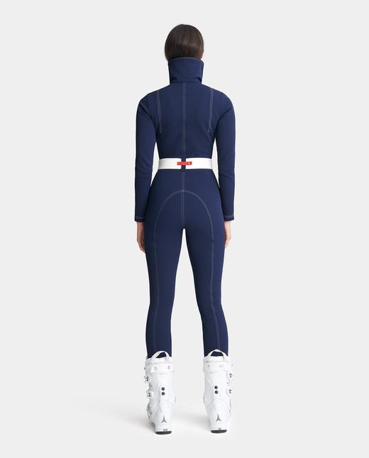 Cordova - Les Arcs Ski Suit With Stichings  - Blue 女装 连体滑雪服 蓝色 商品图4