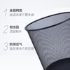 协诚黑色铁网纸篓加厚铁网垃圾桶家用金属防锈垃圾篓办公室铁丝网废纸篓卫生间无盖 商品缩略图2