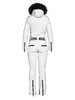 Goldbergh - Empress Jumpsuit Real Fox Fur Ladies Knitted - White - 女装 - 连体滑雪服 - 白色/黑色 商品缩略图3