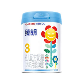 惠氏臻朗婴儿配方牛奶粉3段 800g