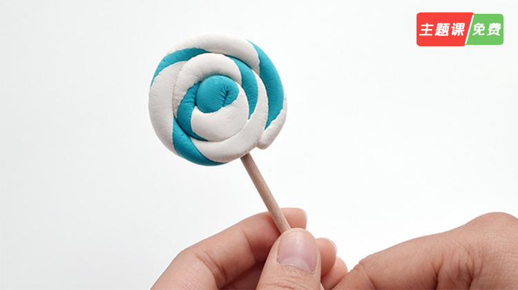 炫酷棒棒糖丨粘土教程 卡乐优学院出品