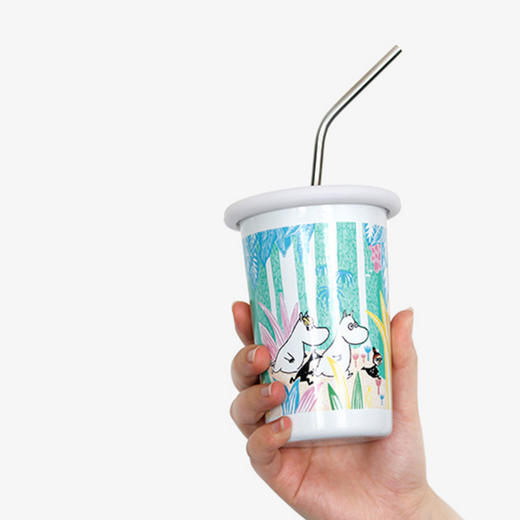 muurla搪瓷直身杯 芬兰原装进口搪瓷杯 水杯 咖啡杯 300ml 500ml |百里居 商品图2