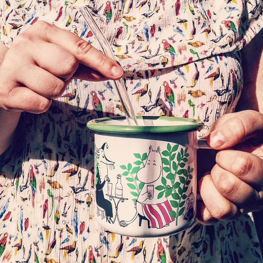 芬兰muurla搪瓷杯 姆明系列370ml多款 欧洲美学典范 童趣而复古 芬兰进口 马克杯 |百里居 商品图4