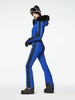 Goldbergh - Empress Jumpsuit Real Fox Fur Ladies Knitted - Blue - 女装 - 连体滑雪服 - 蓝色 商品缩略图0