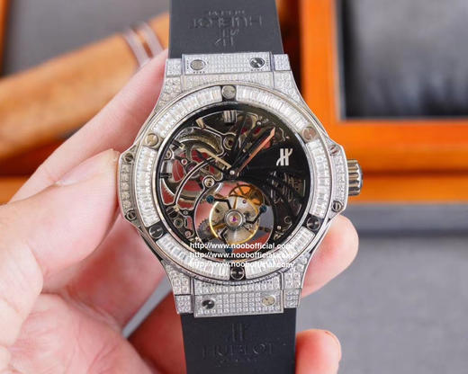 N 出品 恒宝Hublot V3升级版（升级如下：升级使用原装壳套起模壳身，侧耳不再使用塑料，搭配升级版真陀飞轮心脏，加强防震 商品图0